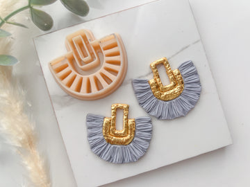 Tassel Polymer Clay Cutter | Macrame Polymer Clay Cutters | Embossing Clay Cutter